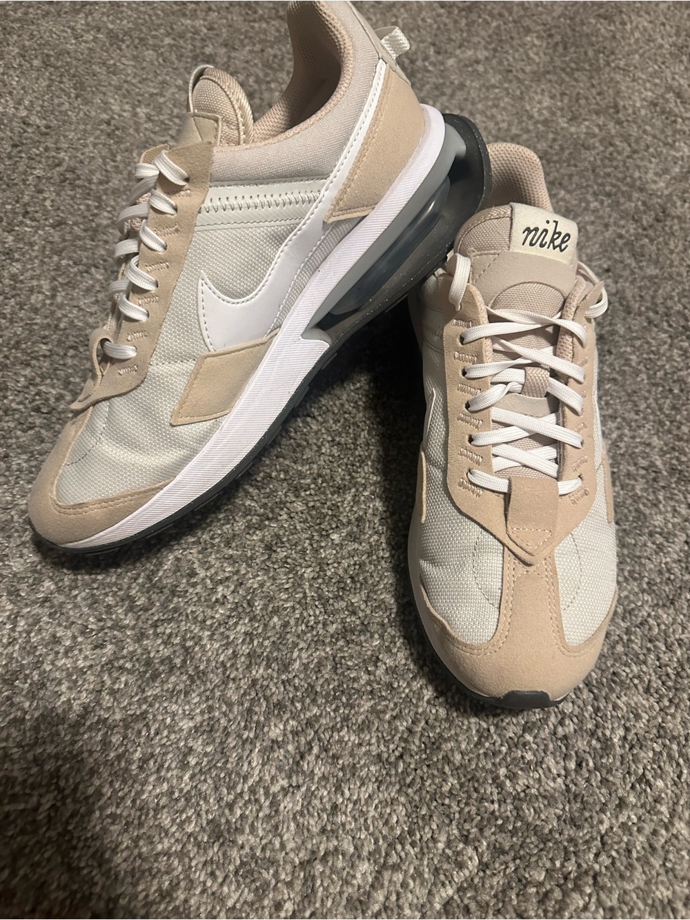 Nike Women’s Air Max Neutral Beige/White Sneakers